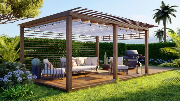 Pergola Assembly in Petaluma