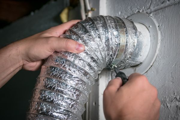 Dryer Duct Replacement in Petaluma