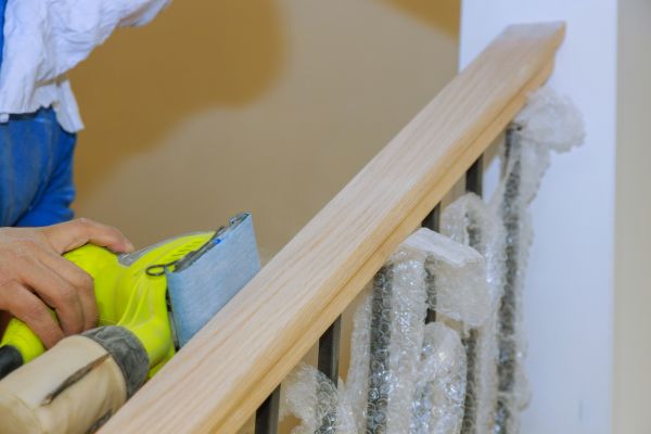 Handrail Sanding in Petaluma