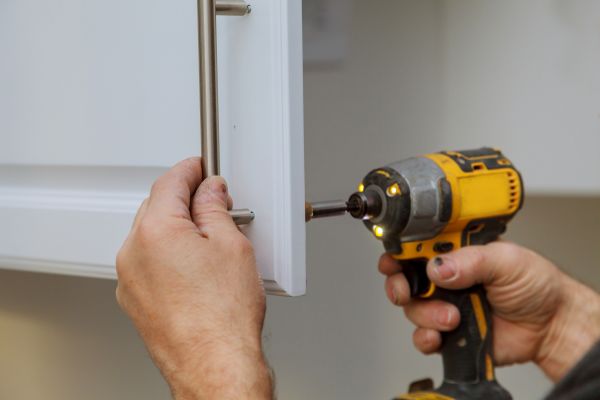 Cabinet Knob Installation in Petaluma