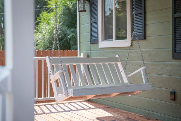 Porch Swing Installation in Petaluma